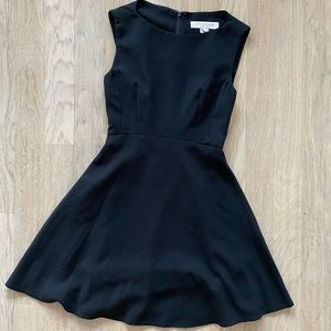 French Connection Black Sleeveless Fit and Flare Dress Size 4